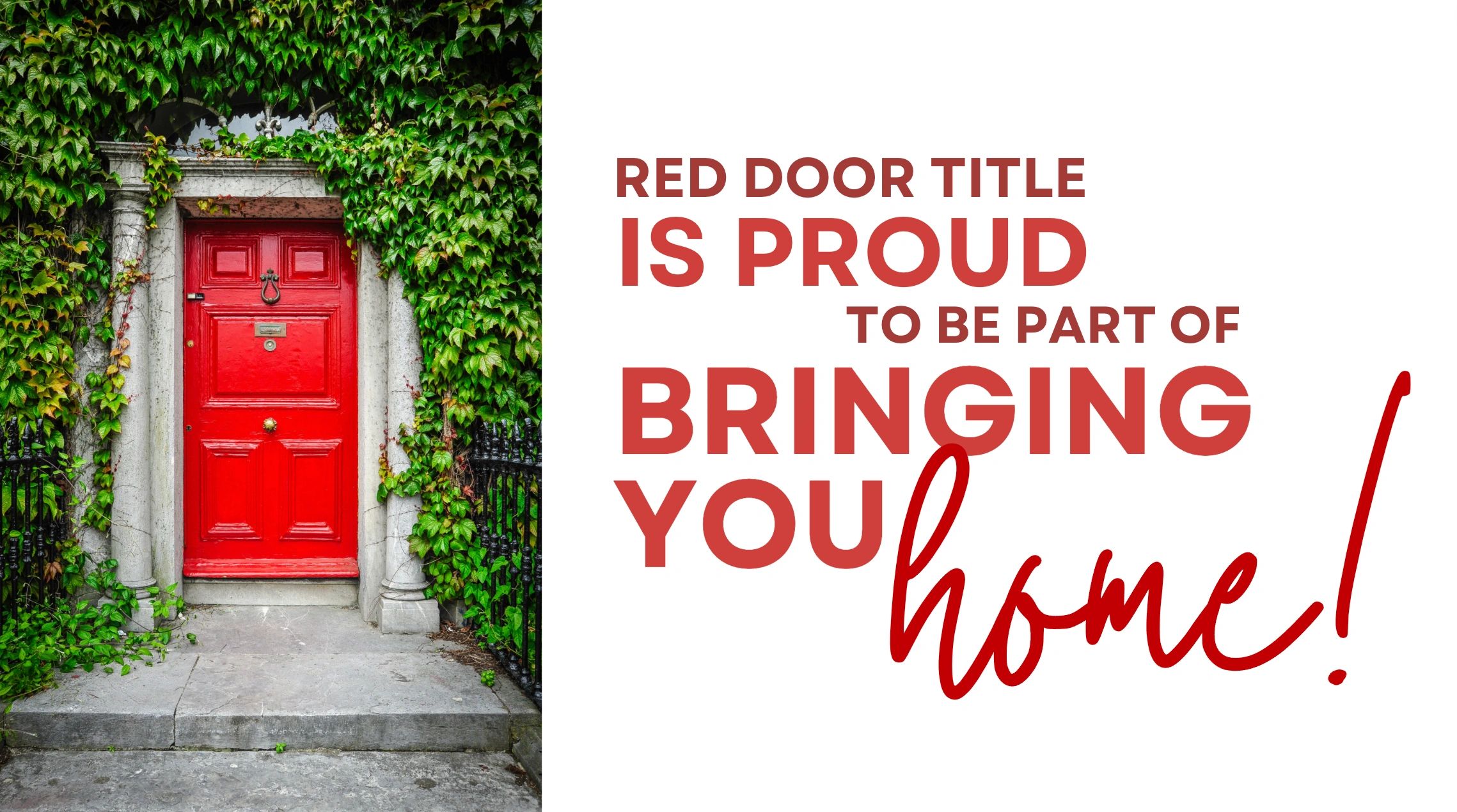 Red Door Title Red Door Title